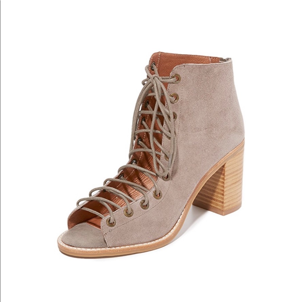 Jeffrey Campbell Cors Peep Toe Booties